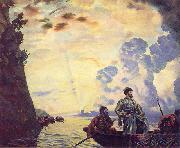 Boris Kustodiev Stepan Razin painting